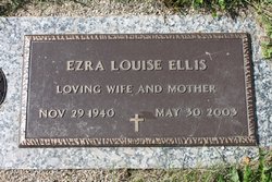 Ezra Louise <I>Sloas</I> Ellis 