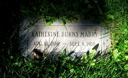 Katherine B <I>Burns</I> Mabry 
