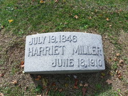 Harriet <I>Lodge</I> Miller 