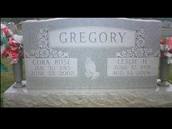 Cora Rose <I>Miller</I> Gregory 