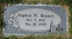 Daphne Rae <I>Warnick</I> Branch 