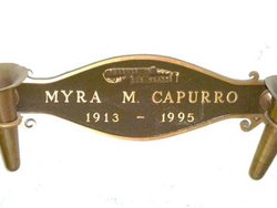 Myra May <I>Douglas</I> Capurro 