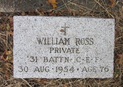 PVT William Ross 