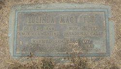Lucinda <I>Macy</I> Foy 