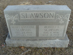 Mary Evoline <I>Milliorn</I> Slawson 