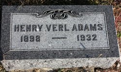 Henry Verl Adams 