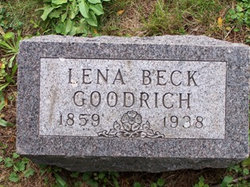 Lena <I>Beck</I> Goodrich 