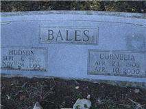 Cornelia <I>Evans</I> Bales 