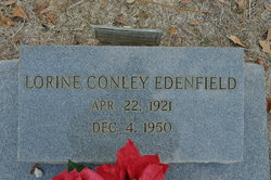 Lorine <I>Conley</I> Edenfield 