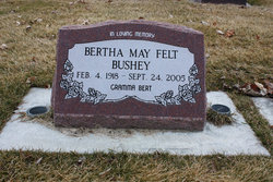 Bertha May <I>Widman</I> Bushey 