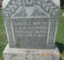 Sarah E. <I>Gibson</I> Blackwood 