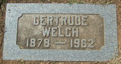 Gertrude “Gertie” <I>Sparks</I> Welch 