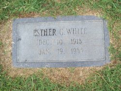 Esther <I>Griffith</I> White 