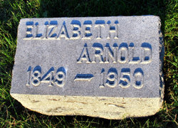 Elizabeth “Libbie” <I>Somers</I> Arnold 