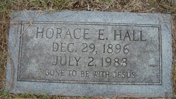 Horace Edwin Hall 