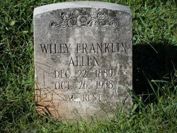 Wiley Franklin Allen 
