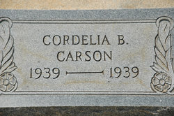 Cordelia B Carson 