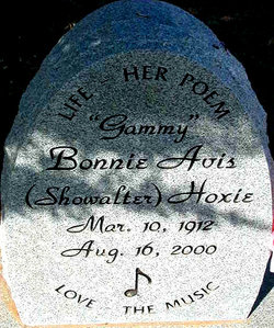Bonnie Avis <I>Showalter</I> Hoxie 
