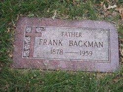 Francis Marion “Frank” Backman 