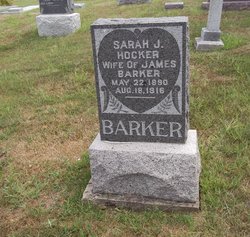 Sarah Jane <I>Hocker</I> Barker 