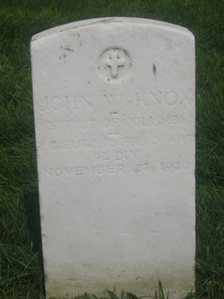 2nd Lt John William Knox 