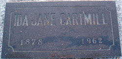 Ida Jane <I>Rice</I> Cartmill 