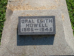 Oral Edith <I>Jones</I> Howell 