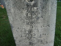 Harriet Jane <I>Webb</I> Horton 
