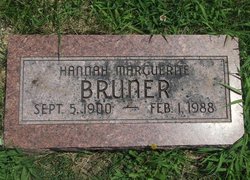 Hannah Marguerite “Nan” <I>Bruner</I> Akers 