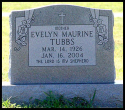 Evelyn Maurine <I>Allcorn</I> Tubbs 