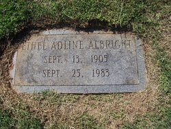 Ethel Adline Albright 