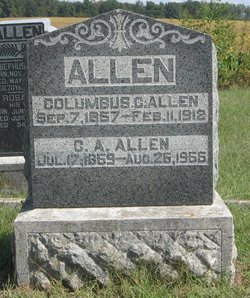 Columbus C Allen 