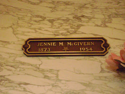 Jennie Marie Teague <I>Knowles</I> McGivern 