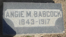Mary Angeline “Angie” <I>Robinson</I> Babcock 