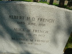 Albert H D French 