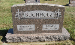 Bertha Anna Hermine <I>Munderloh</I> Buchholz 