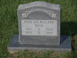 Rosa Lee <I>Barnett</I> Ballard  Boyd 