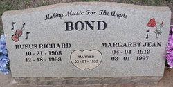 Margaret Jean <I>Brown</I> Bond 