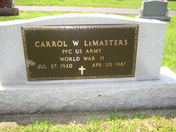 Carroll Wray Lemasters 