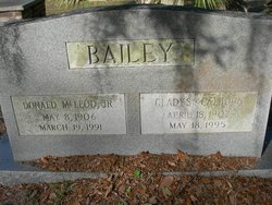 Gladys Leota <I>Calhoun</I> Bailey 