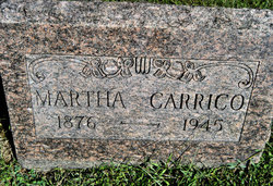 Martha <I>Davidson</I> Carrico 