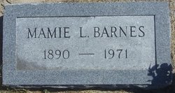 Mamie L. <I>Rambo</I> Barnes 