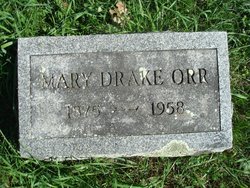 Mary Esther <I>Drake</I> Orr 