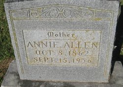 Annie <I>Yoxall</I> Allen 
