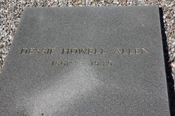 Dessie Rhetta <I>Howell</I> Allen 