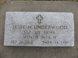 SGT Jesse Hudson Underwood 