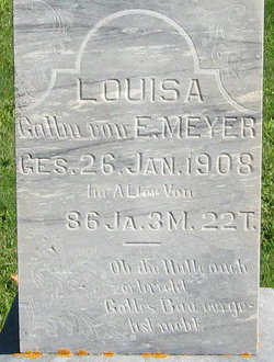 Louise “Louisa” <I>Zummah</I> Meyer 