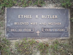 Ethel Virginia <I>Rainey</I> Butler 