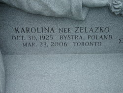 Karolina <I>Zelazko</I> Borrowski-Bork 