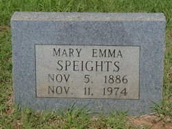 Mary Emma <I>Head</I> Speights 